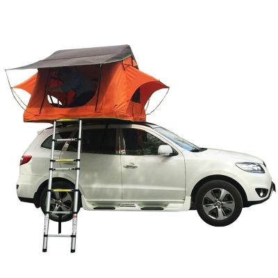 China Straight Tying Type Tour Roof Top Tent 4wd Camper Van Roof Tent Self-propelled Windproof Soft Car Roof Tent for sale