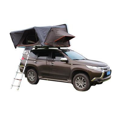 China Car 4X4 Roof Tent Camper Roof Top Ultralight Straight Tying Type ABS Shell Side Open Style Hard Plastic Shell Car Tent For Camping for sale