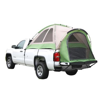 China Diagonal Tie Type Outdoor Folding Off Road Camping Pickup Truck Bed Waterproof Camping Tent For Camper for sale