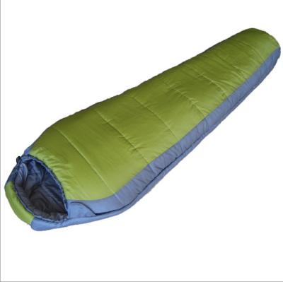 China Beer Barrel Outdoor Camping Adult 170T Polyester Compression Sack Single Envelope Sleeping Bag Cotton Fulled for sale