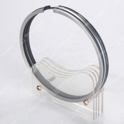 China Engine parts piston ring wear resistant steel piston ring 125mm for 3903961 L-10 for sale