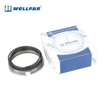 China Construction of machinery engine 83mm diameter machinery engine part gasoline engine piston ring for PEUGEOT 405 for sale