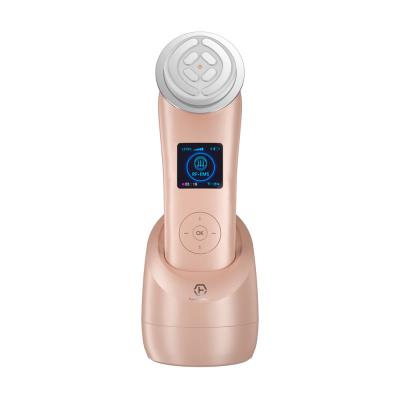 China 2021 Portable Anti-puffiness Face Lift Facial Massager Machine Facial Tightening Device CE Plastic Skin Tightening Skin Rejuvenation Aluminum for sale