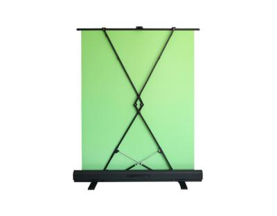 China Portable Collapsible Professional Green Chroma Cloth Live Studio Backdrop Photography for sale