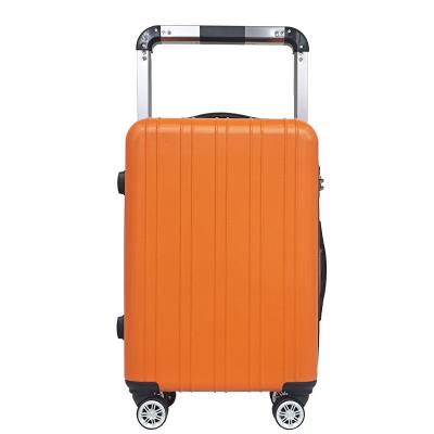 China 2021 Eco-friendly Popular Style Leisure Suitcase Travel Trolley Luggage Bag With Wide Trolley Handle for sale