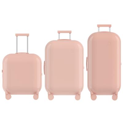 China Latest High Quality Fashionable Design Travel Suitcase Eco-Friendly Material Customized 20 24 28 Inch 3 Pieces New Style Trolley Luggage Luggage Set for sale