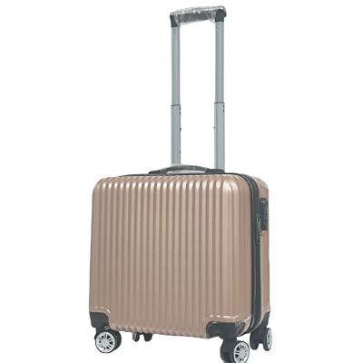 China 18 Inch Business Lightweight Cheap Travel Airplane Trolley Small Loading Luggage for sale