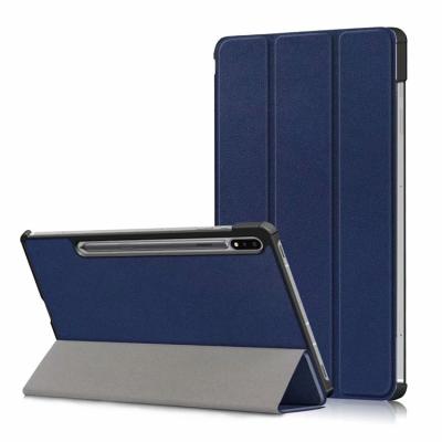 China Light Weight Wake Up Function With Stand Tablet PU Leather Cover For Galaxy Tab S7 Case For Samsung Galaxy for sale