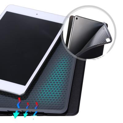 China iPad 10.2 inch 2019 2020 Tablet Case Shockproof Lightweight Soft Silicone Cover Genuine Leather For iPad 10.2 Smart Cover for sale