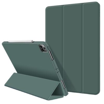 China Ultra Thin Shockproof Silicone Soft Cover Genuine Leather For 2020 New iPad 11 Pro Tablets Case For iPad Air 4 Tablet for sale