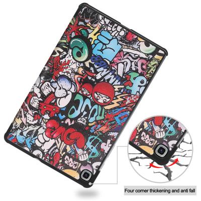 China Fashion Colorful Factory Wholesale Triple Stand P610/P615 Tablet Cover Case For Samsung galaxy s6 lite tab for sale