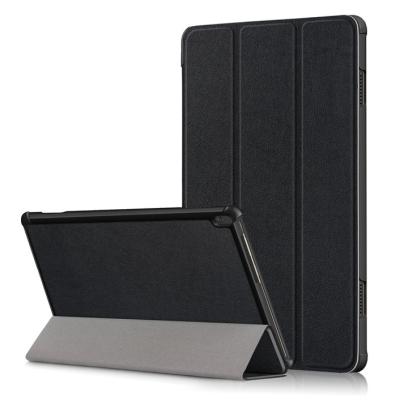 China Sleep/Wake Factory Wholesale Auto 2019 M10 Triple Stand TB-X605F/TB-X505F Tablet Cover Case for lenovo m10 tab 10.1 cover for sale