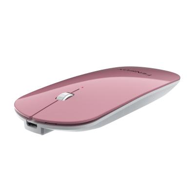 China Mini Portable Travel BT 3.0 Slim Optics Ultra-thin Fashion 3D Chargeable Wireless Mouse for sale