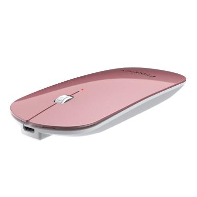 China Mini Portable Travel BT 3.0 Slim Optics Ultra-thin Fashion 3D Chargeable Wireless Mouse for sale