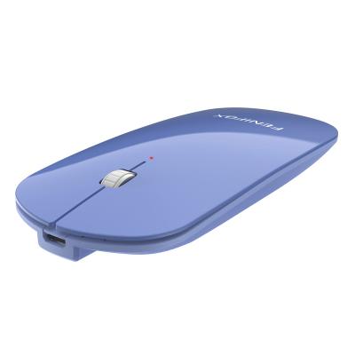 China Fashionable Mini Portable Travel BT 3.0 Ultra-thin and Lightweight 3D Chargeable Thin Optics Wireless Mouse for sale