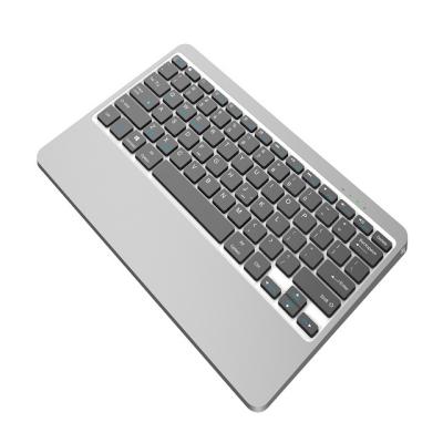 China Mini Small Portable Wireless Scissor Key Ergonomic Chargeable Palm Rest Palm Rest Power Bank Metal Quiet Wireless Keyboard BT3.0/5.0 for sale