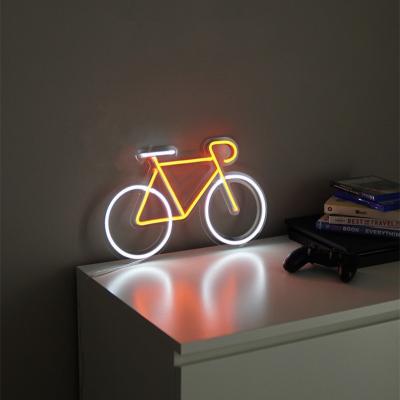 China Hotel Blind Drop Shipping 5V Neon Sign Bicycle Wall Decor Bedroom for sale