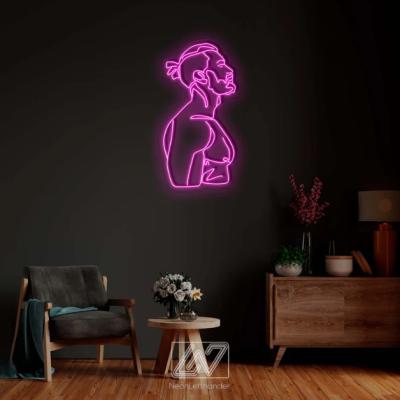 China Desktop 12V Led Custom Sexy Man Body Light Body Neon Sign for sale