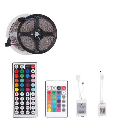 China Hotel Ready To Ship 2835 Led To Bond RGB Drop Color Control Flexible Light Strip for sale