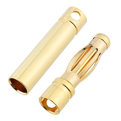 China RC Car 4mm 4.0mm Gold Bullet Connector Male Female Plug For RC Battery ESC Motor Wire Plug for sale