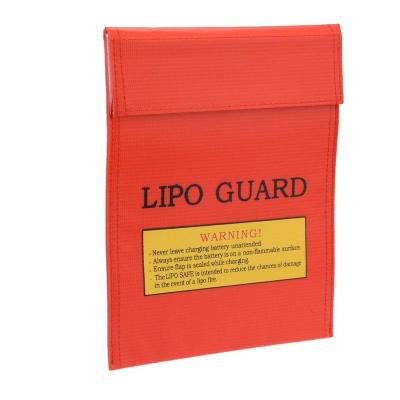 China Vehicles & Remote Control Toys Lipo Battery Protection Bag Fireproof Waterproof Explosion-proof Safe Charging Bag 18x23cm Storage for sale