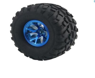 China RC Model 1/10 Scale Car Truck Or Error Rubber Sponge Tires Tire Rim Wheel for sale