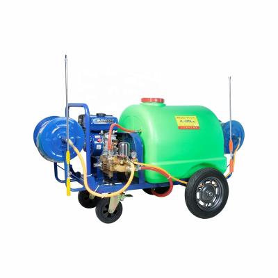 China 300L Garden Cart Power Sprayer Gasoline Agricultural Machine With Wheels for sale