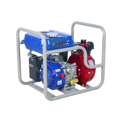 China Automotive Industry Fire Fighting Impeller Gasoline High Pressure Single Water Pump With Big Fuel Tank for sale