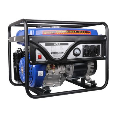 China 220V 50Hz 190F 15hp Gasoline Generator 5000W Air Cooled 1.1L for sale