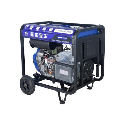 China Electric Starter 5kw Diesel Engine Generators Single Phase 186F JL-5KWED for sale