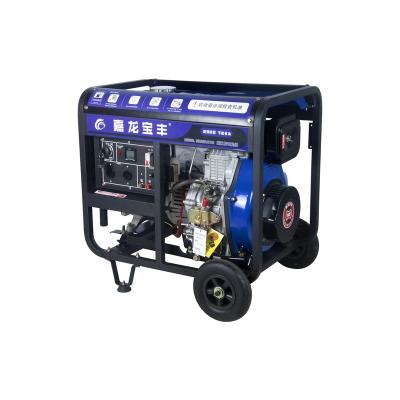 China 192F 7kva cheap portable 7.5 kw diesel generator set with electric starter JL-7KWED for sale