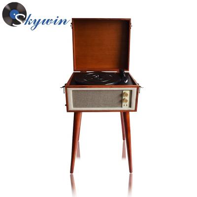 China High Quality Wooden Made Electric Turntable Best Selling Record Player SW-TP68W for sale