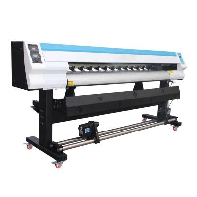 China Cheap Hotels 1.8m Large Format Digital Inkjet Eco Solvent Printer With dx5 Head for sale