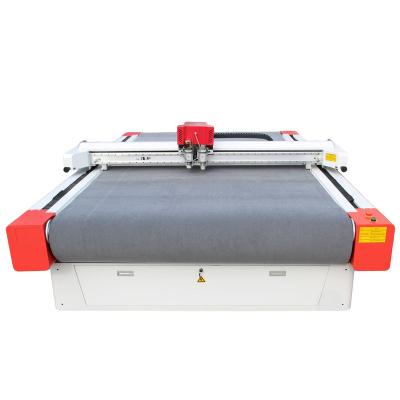 China Fast Speed ​​CNC Digital Corrugated Cardboard Cutter Large Format Industrial Paper Flatbed Die Cutting Machine With Vibrating Knife for sale