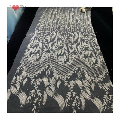 China Gently Touch New Sparkle 2022 Wedding Nigerian Net Tulle Lace Dress Fabric Premium African French Lace Fabric for sale