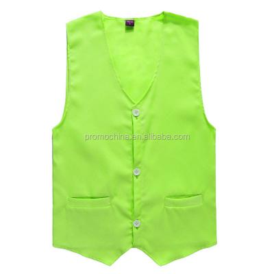 China Wholesale Custom Fleece Embroidery Children Size Cheap Promotional Logo Sleeveless Vest Breathable for sale