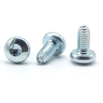 China DIN 7500PE Pan Triangle Tooth Phillips Pan Torx Cross Head Self Tapping Self Locking Screws For Metal for sale