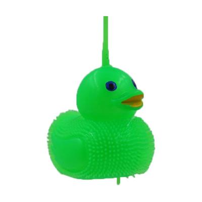 China Toy Lovely And Bouncing Light Inflatable Up Whistle Animal Toys, Rabbit/Bear Duck Whistle Toys for sale