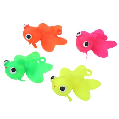 China Factory Direct Sale Custom Cheap High Quality Squeezable Mini Goldfish PVA Squeeze Toys Squishy Squeeze Toys For Kids for sale