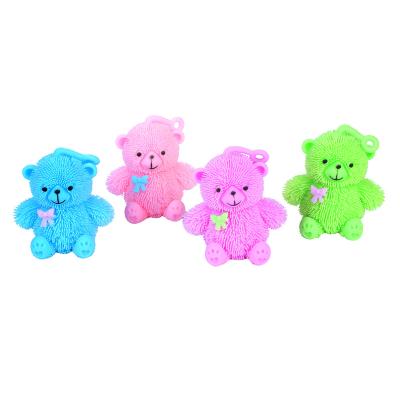 China Hot Selling Cute Stretch Luminous Bear Animal Kids Eco-friendly Material Fun Small Others Toys for sale