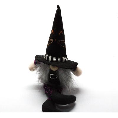 China High-quality New Halloween Decorations Faceless Doll Sitting Doll Shopping Mall Window Ornaments for sale