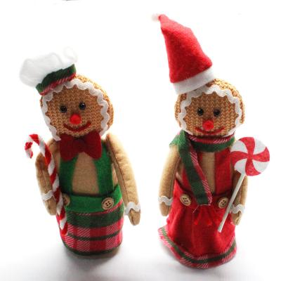 China High-quality High Quality Crochet Christmas Ornaments Custom Christmas Tree Hanging Standing Ornaments Doll for sale