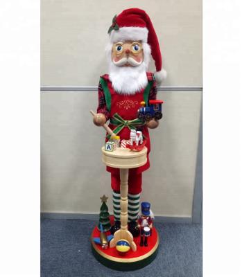 China 36 Inch Santa Workshop Nutcracker 28X28X92 Cm for sale