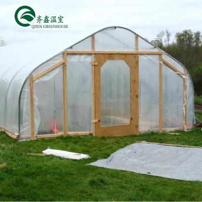 China Fruit Flowers Tomatoes Mini Indoor Agricultural Hydroponic System Vegetable Film Greenhouse for sale