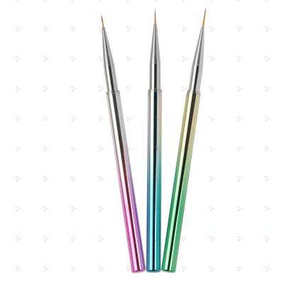 China Nail Art Liner Brush Nylon Nail Brush Hair Painting Line for sale