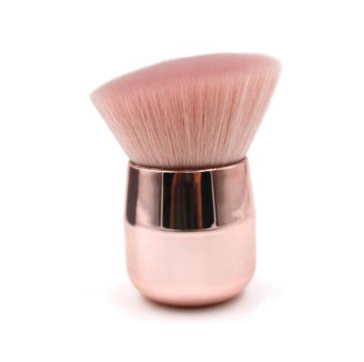 China 2022 New Style Customized Hot Sale Face Hair Makeup Brush Cheek Flat Surface Soft Foundation Soft Brush for sale