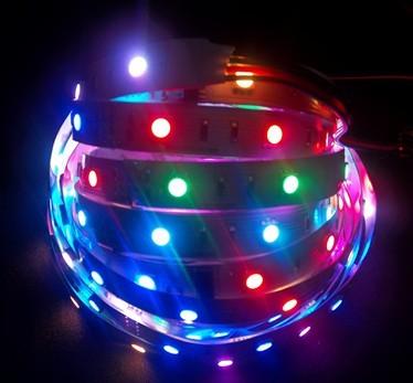 China 5V High bright LPD8806 magic color digital led strip light 32led/m for sale