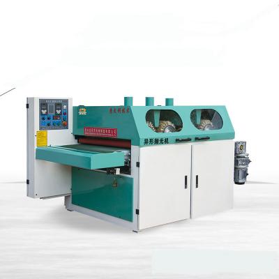 China Machinery Repairs Workshop Wood Brush Machine Drum Sander MDF Sanding Polish Machine for sale