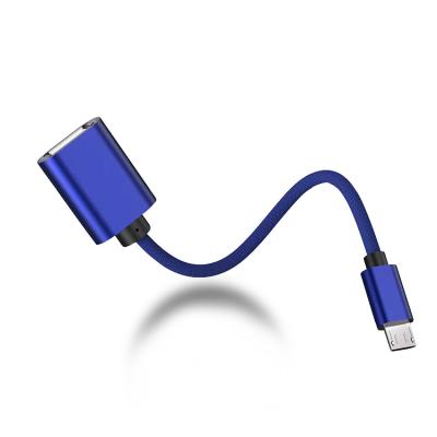 China For Android OTG Android Mobile Phone Adapter Cable To USB2.0 Female To Male Android Extension Adapter Mobile Phone Link U Disk Adapter for sale