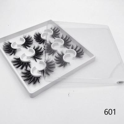 China Wholesale 3d Thick Strip Lashes False Hair Eyelashes Silk Synthetic Eyelashes for sale